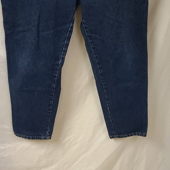 LA Blues Womens 18 Relaxed Fit Tapered High Waist MOM Denim Jeans 34x30 - Picture 6 of 8